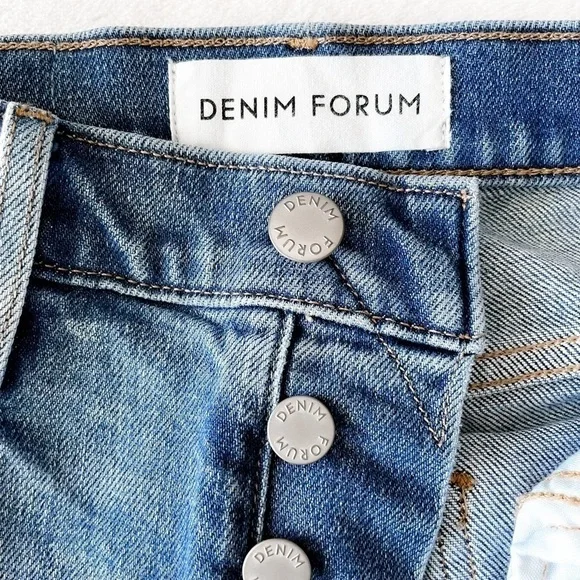 DENIM Forum High Rise Jeans - Picture 7 of 13